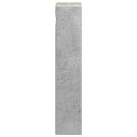 Produktbild för Badrumsväggskåp BetongGrå 20 x 10 x 50 cm Konstruerat trä