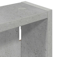 Produktbild för Badrumsväggskåp BetongGrå 20 x 10 x 50 cm Konstruerat trä