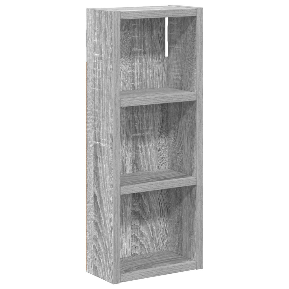 Produktbild för Badrumsväggskåp Grå Sonoma 20 x 10 x 50 cm Konstruerat trä
