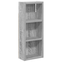 Produktbild för Badrumsväggskåp Grå Sonoma 20 x 10 x 50 cm Konstruerat trä