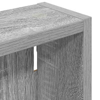 Produktbild för Badrumsväggskåp Grå Sonoma 20 x 10 x 50 cm Konstruerat trä