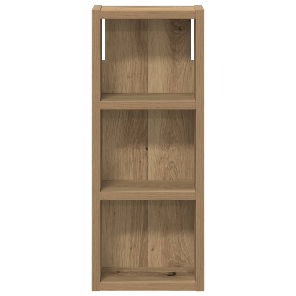 Produktbild för Badrumsväggskåp Artisan Ek 20 x 10 x 50 cm Konstruerat trä