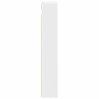 Produktbild för Badrumsväggskåp med hylla Vit 20 x 10 x 60,5 cm Konstruerat trä