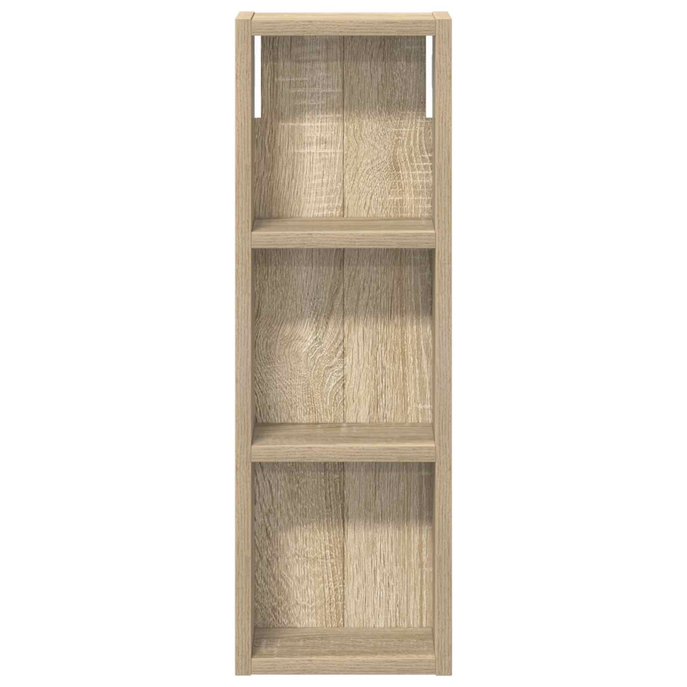 Produktbild för Badrumsväggskåp Sonoma-ek 20 x 10 x 60,5 cm Konstruerat trä
