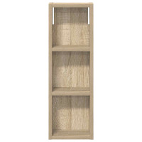 Produktbild för Badrumsväggskåp Sonoma-ek 20 x 10 x 60,5 cm Konstruerat trä