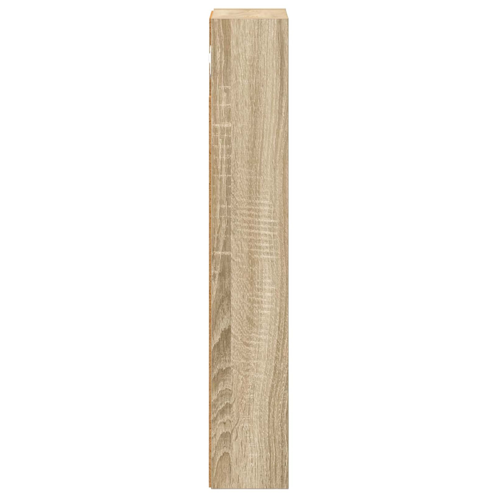 Produktbild för Badrumsväggskåp Sonoma-ek 20 x 10 x 60,5 cm Konstruerat trä