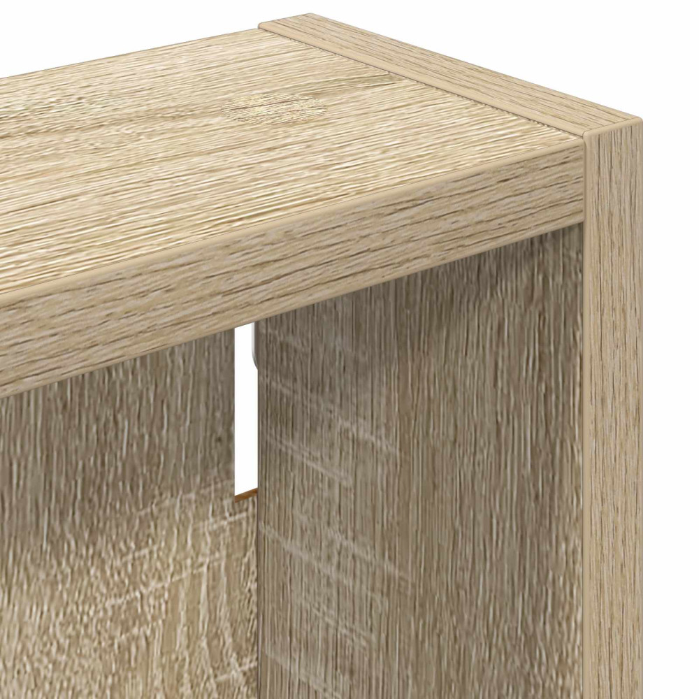 Produktbild för Badrumsväggskåp Sonoma-ek 20 x 10 x 60,5 cm Konstruerat trä