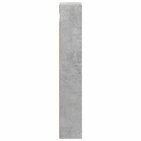 Produktbild för Badrumsväggskåp BetongGrå 20 x 10 x 60,5 cm Konstruerat trä