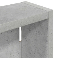 Produktbild för Badrumsväggskåp BetongGrå 20 x 10 x 60,5 cm Konstruerat trä