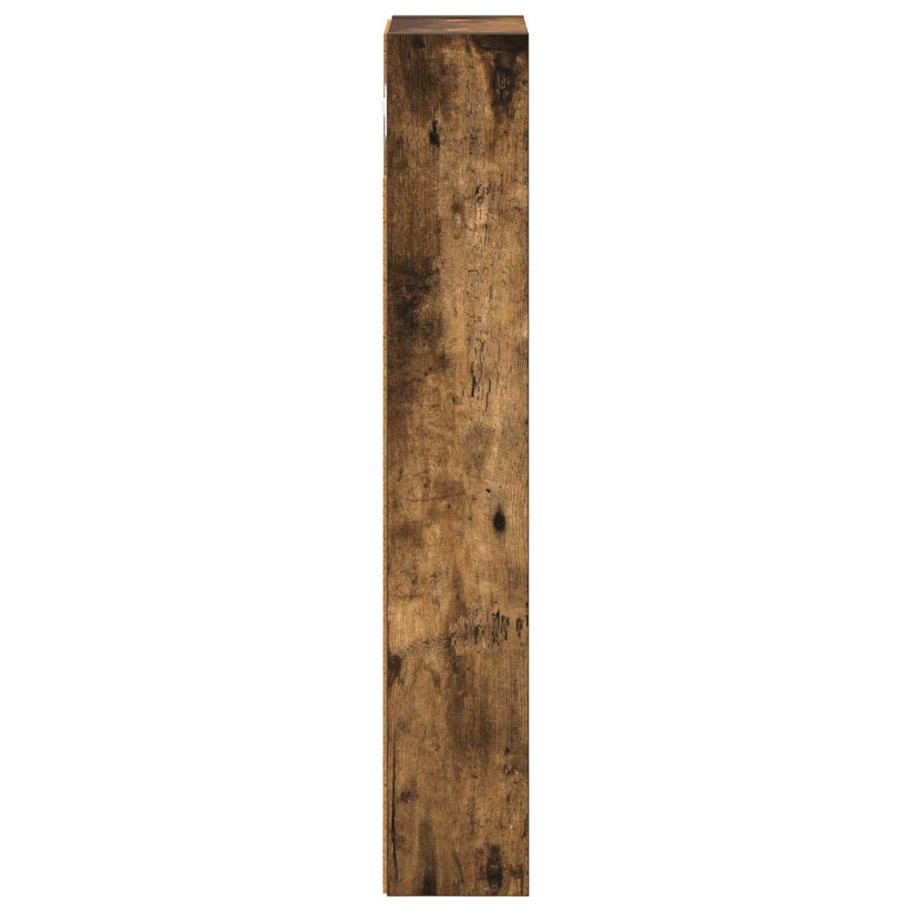 Produktbild för Badrumsväggskåp Rökt Ek 20 x 10 x 60,5 cm Konstruerat trä