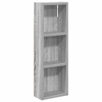 Produktbild för Badrumsväggskåp Grå Sonoma 20 x 10 x 60,5 cm Konstruerat trä