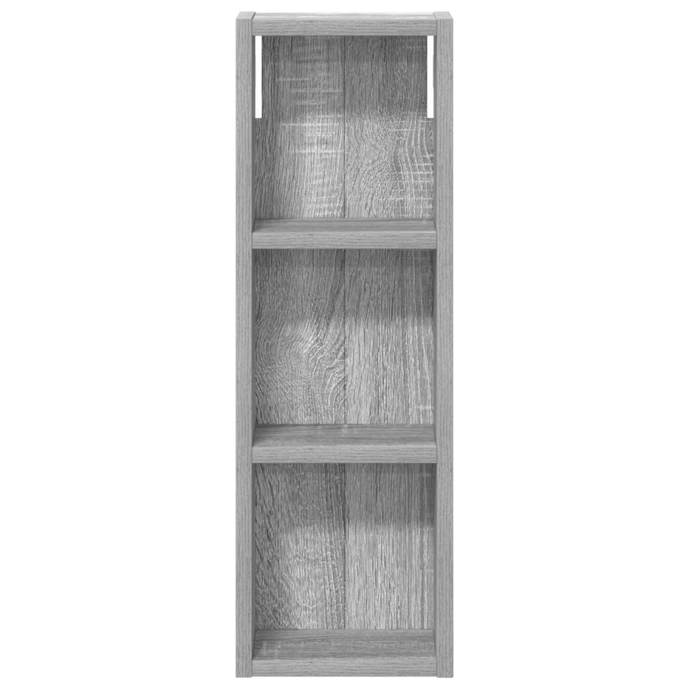Produktbild för Badrumsväggskåp Grå Sonoma 20 x 10 x 60,5 cm Konstruerat trä