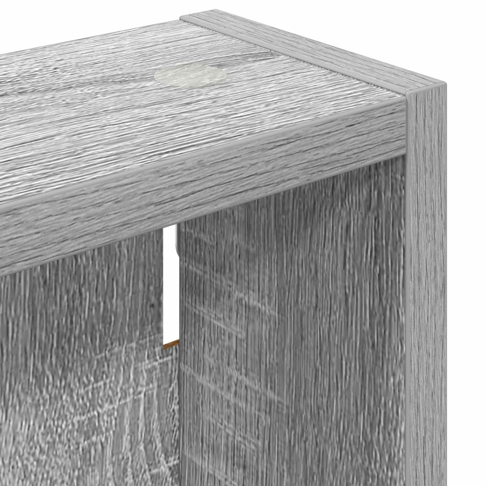 Produktbild för Badrumsväggskåp Grå Sonoma 20 x 10 x 60,5 cm Konstruerat trä