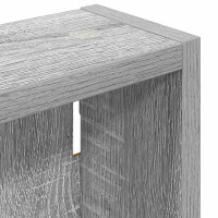 Produktbild för Badrumsväggskåp Grå Sonoma 20 x 10 x 60,5 cm Konstruerat trä