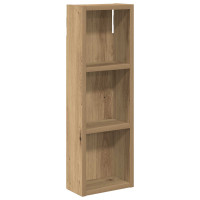 Produktbild för Badrumsväggskåp Artisan Ek 20 x 10 x 60,5 cm Konstruerat trä