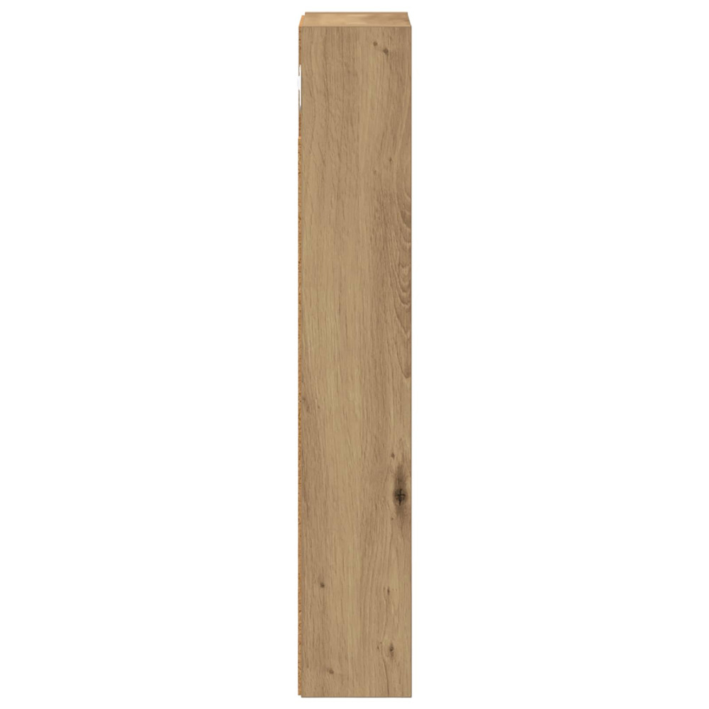 Produktbild för Badrumsväggskåp Artisan Ek 20 x 10 x 60,5 cm Konstruerat trä