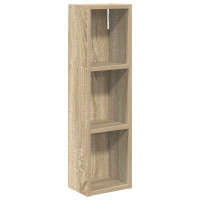 Produktbild för Badrumsväggskåp Sonoma-ek 20 x 14 x 70 cm Konstruerat trä