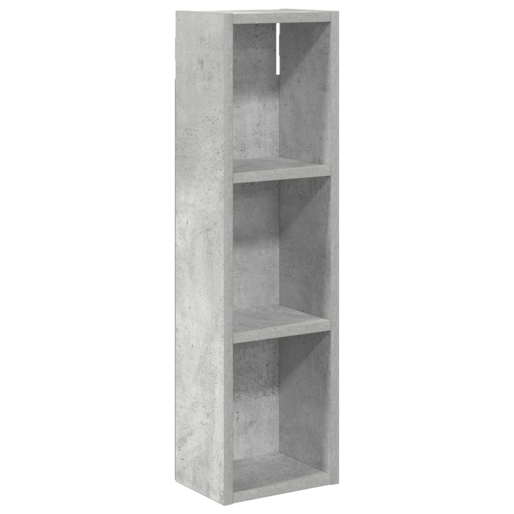 Produktbild för Badrumsväggskåp BetongGrå 20 x 14 x 70 cm Konstruerat trä