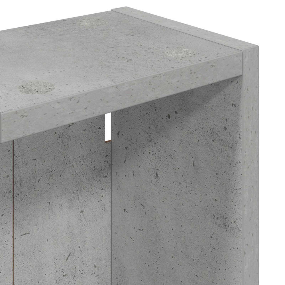 Produktbild för Badrumsväggskåp BetongGrå 20 x 14 x 70 cm Konstruerat trä