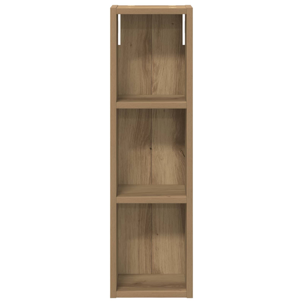 Produktbild för Badrumsväggskåp Artisan Ek 20 x 14 x 70 cm Konstruerat trä