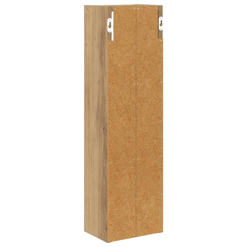 Produktbild för Badrumsväggskåp Artisan Ek 20 x 14 x 70 cm Konstruerat trä