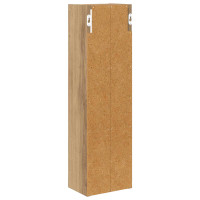 Produktbild för Badrumsväggskåp Artisan Ek 20 x 14 x 70 cm Konstruerat trä