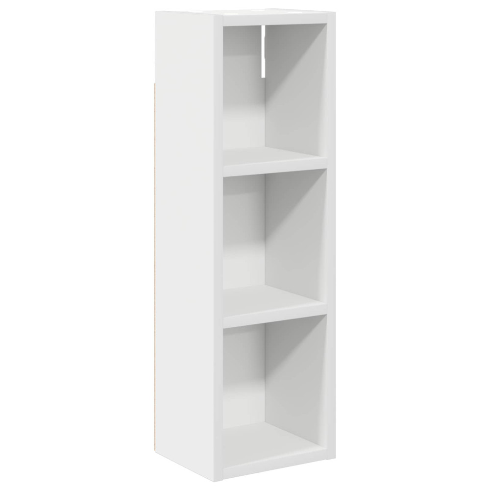 Produktbild för Badrumsväggskåp med hylla Vit 20 x 16 x 62,5 cm Konstruerat trä