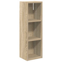 Produktbild för Badrumsväggskåp Sonoma-ek 20 x 16 x 62,5 cm Konstruerat trä