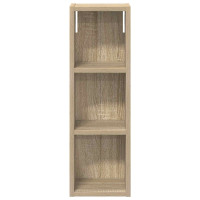 Produktbild för Badrumsväggskåp Sonoma-ek 20 x 16 x 62,5 cm Konstruerat trä