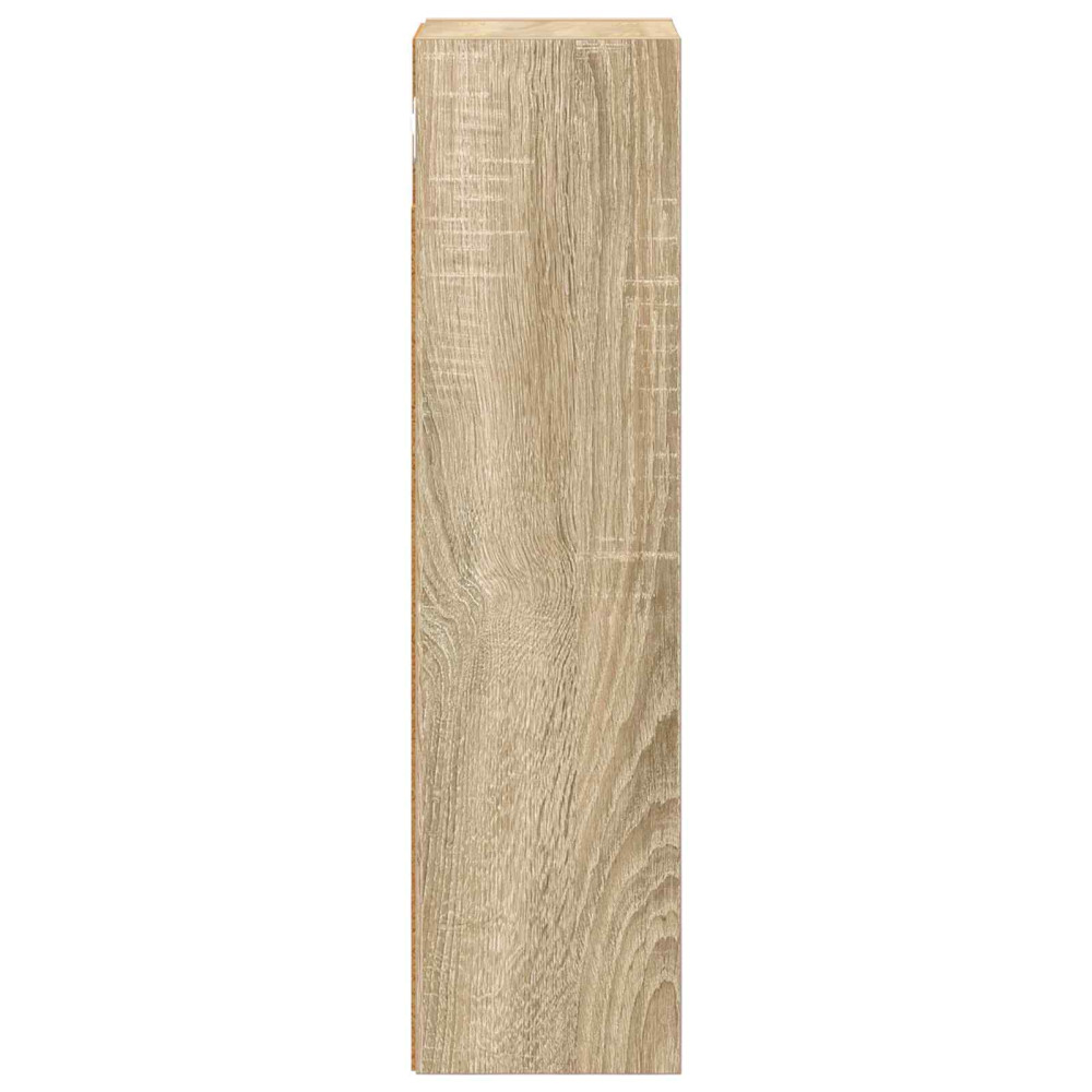 Produktbild för Badrumsväggskåp Sonoma-ek 20 x 16 x 62,5 cm Konstruerat trä