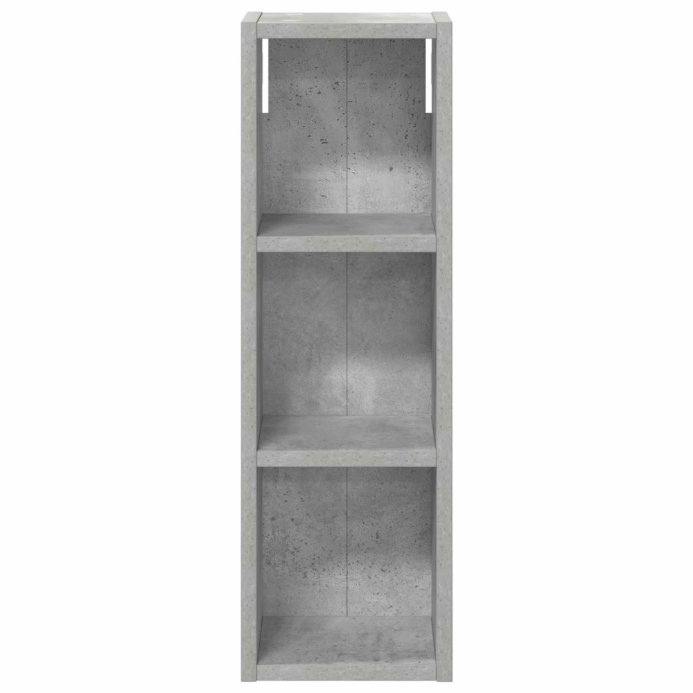 Produktbild för Badrumsväggskåp BetongGrå 20 x 16 x 62,5 cm Konstruerat trä