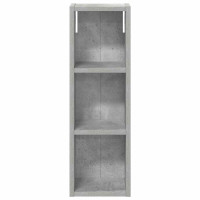 Produktbild för Badrumsväggskåp BetongGrå 20 x 16 x 62,5 cm Konstruerat trä