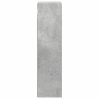 Produktbild för Badrumsväggskåp BetongGrå 20 x 16 x 62,5 cm Konstruerat trä