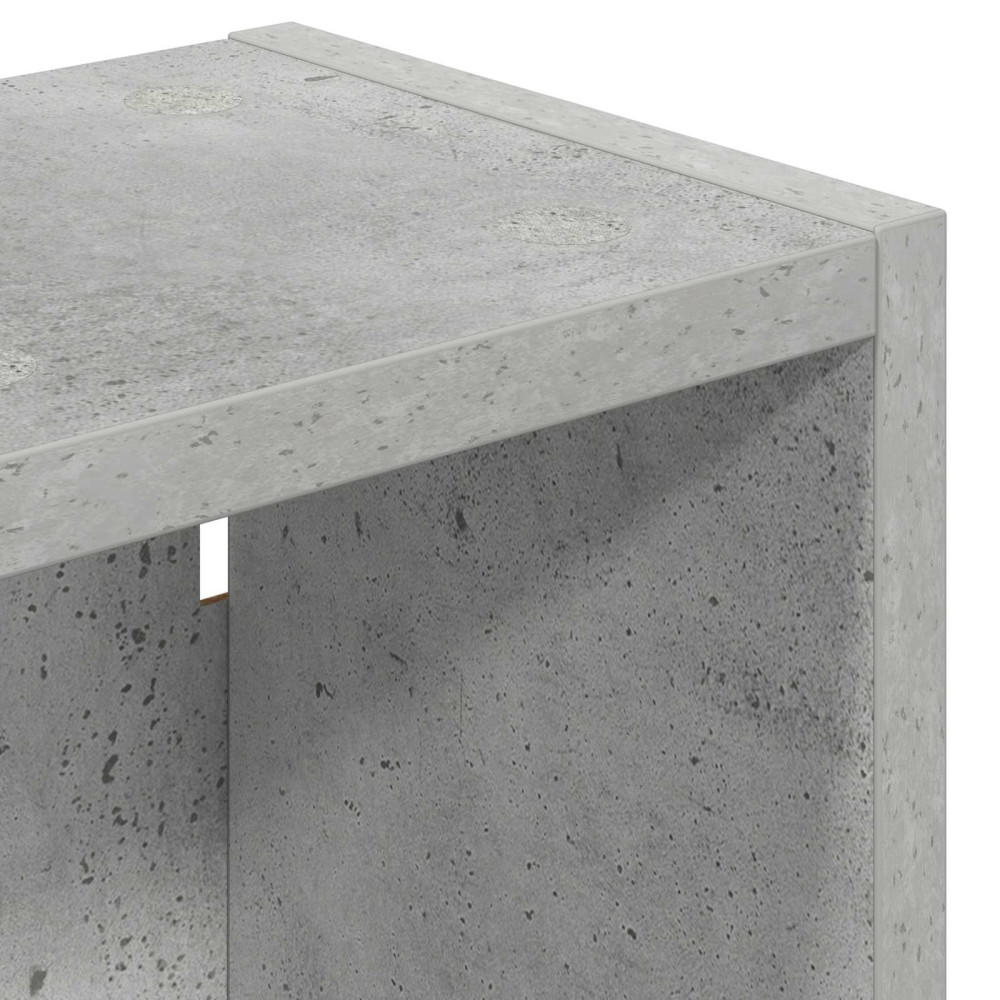 Produktbild för Badrumsväggskåp BetongGrå 20 x 16 x 62,5 cm Konstruerat trä