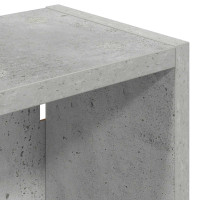 Produktbild för Badrumsväggskåp BetongGrå 20 x 16 x 62,5 cm Konstruerat trä