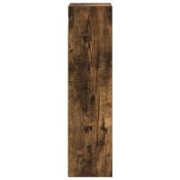 Produktbild för Badrumsväggskåp Rökt Ek 20 x 16 x 62,5 cm Konstruerat trä
