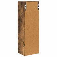 Produktbild för Badrumsväggskåp Rökt Ek 20 x 16 x 62,5 cm Konstruerat trä