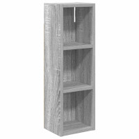 Produktbild för Badrumsväggskåp Grå Sonoma 20 x 16 x 62,5 cm Konstruerat trä