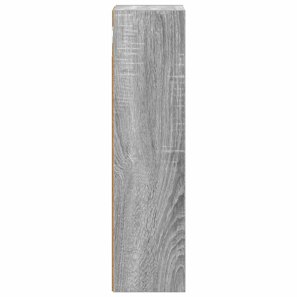 Produktbild för Badrumsväggskåp Grå Sonoma 20 x 16 x 62,5 cm Konstruerat trä