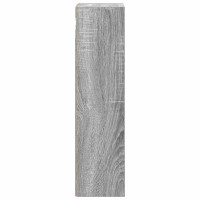 Produktbild för Badrumsväggskåp Grå Sonoma 20 x 16 x 62,5 cm Konstruerat trä