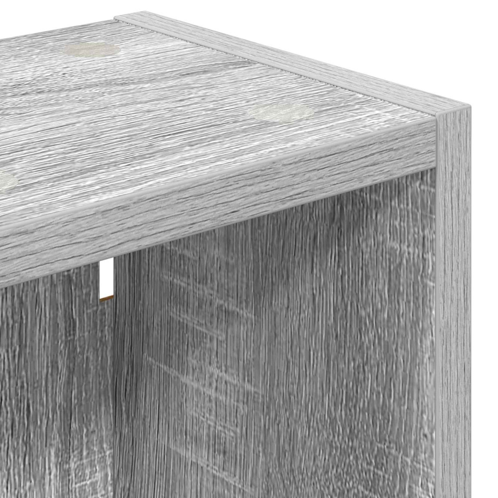 Produktbild för Badrumsväggskåp Grå Sonoma 20 x 16 x 62,5 cm Konstruerat trä