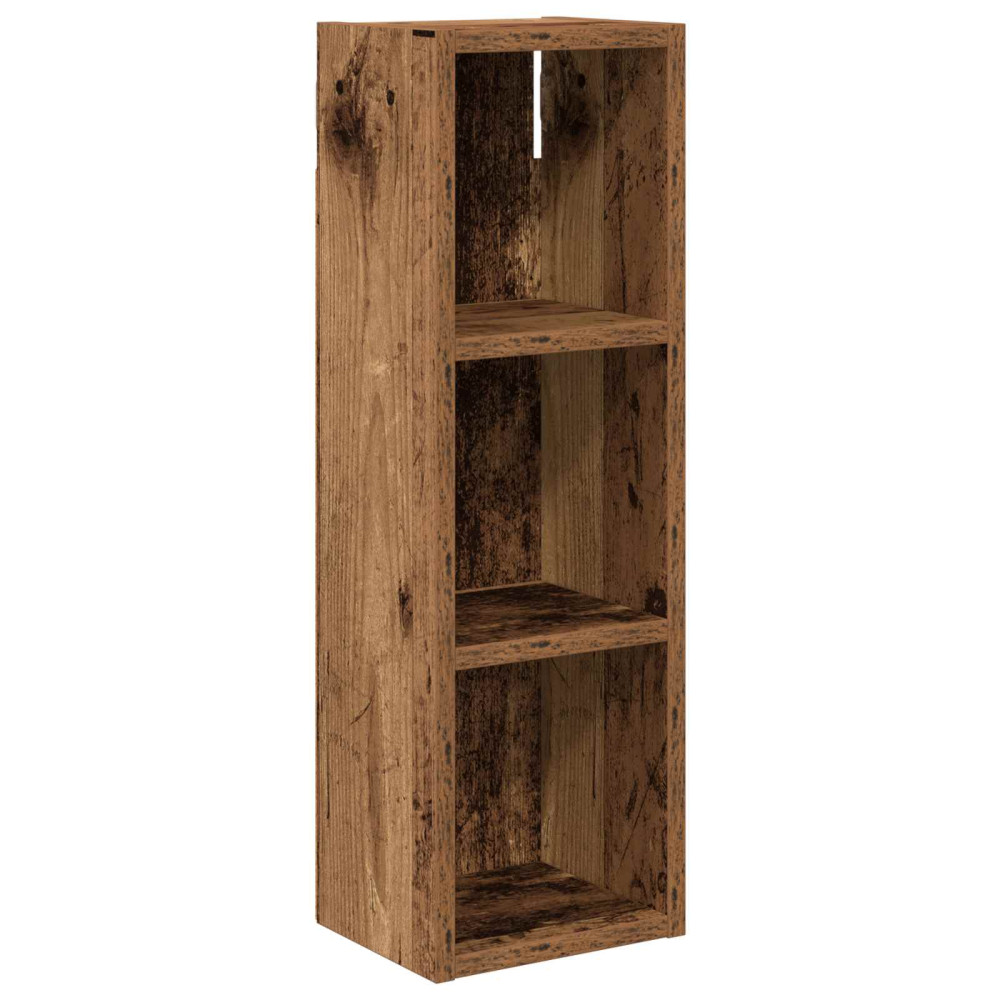 Produktbild för Badrumsväggskåp Gammalt trä 20 x 16 x 62,5 cm Konstruerat trä