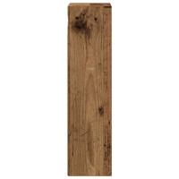 Produktbild för Badrumsväggskåp Gammalt trä 20 x 16 x 62,5 cm Konstruerat trä