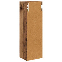 Produktbild för Badrumsväggskåp Gammalt trä 20 x 16 x 62,5 cm Konstruerat trä