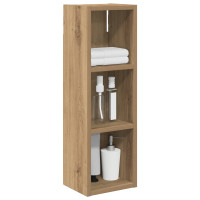 Produktbild för Badrumsväggskåp Artisan Ek 20 x 16 x 62,5 cm Konstruerat trä