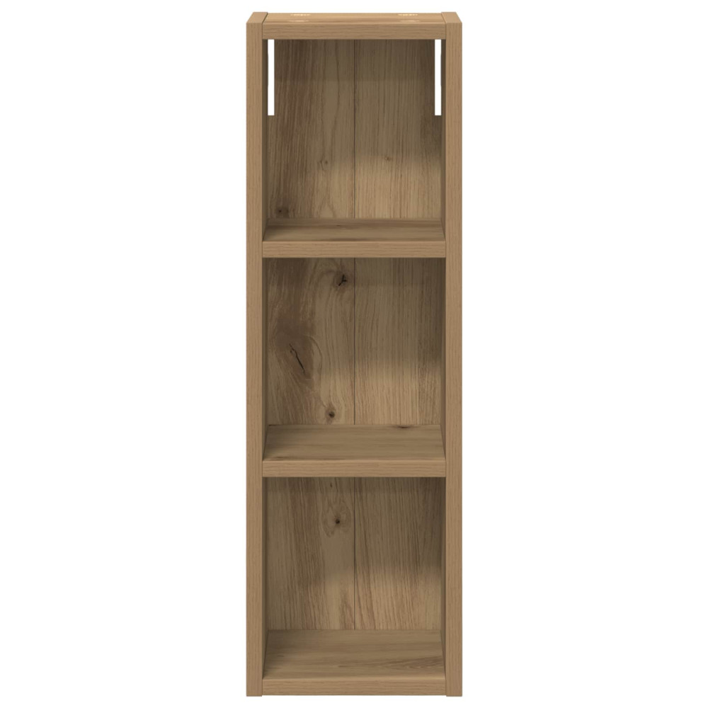 Produktbild för Badrumsväggskåp Artisan Ek 20 x 16 x 62,5 cm Konstruerat trä