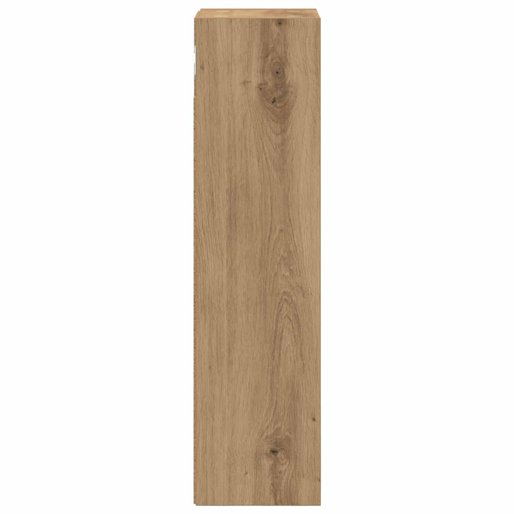 Produktbild för Badrumsväggskåp Artisan Ek 20 x 16 x 62,5 cm Konstruerat trä