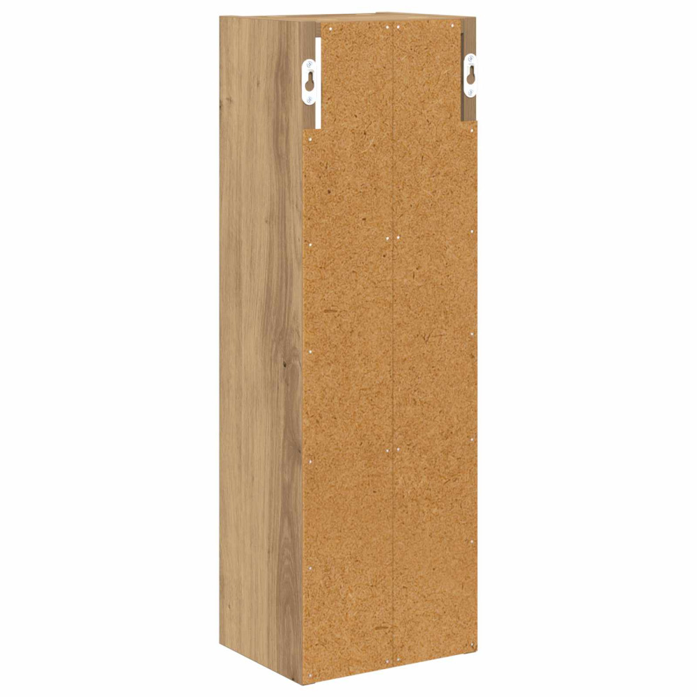 Produktbild för Badrumsväggskåp Artisan Ek 20 x 16 x 62,5 cm Konstruerat trä