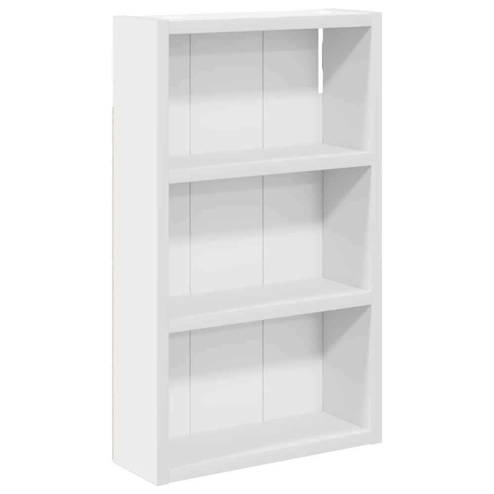 Produktbild för Badrumsväggskåp med hylla Vit 30 x 10 x 50 cm Konstruerat trä