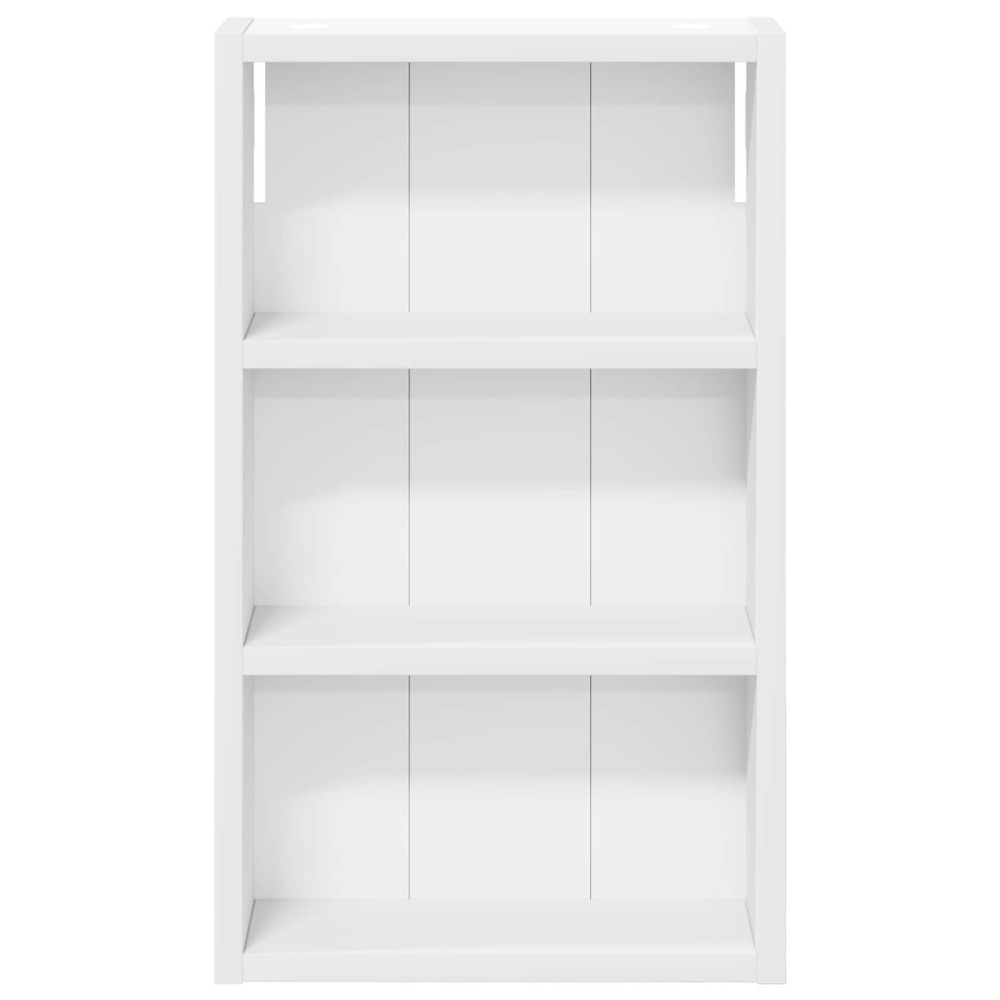 Produktbild för Badrumsväggskåp med hylla Vit 30 x 10 x 50 cm Konstruerat trä